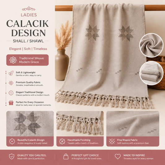 Premium Ladies Australian Wool Shawl